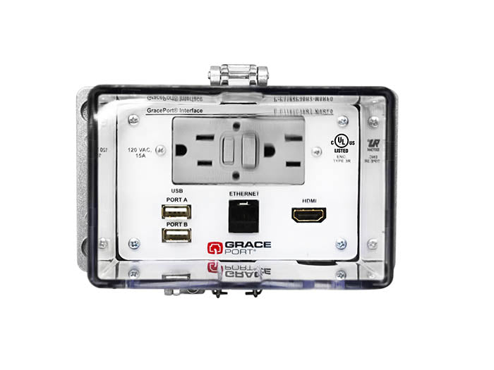 P-P11#2P38R2-M8RF0 | Extra-Duty Weather Resistant Panel Interface