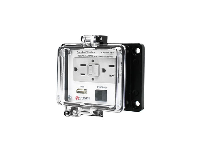 P-P22R2-K2RF0 | USB Ethernet Panel Interface Connector – Grace