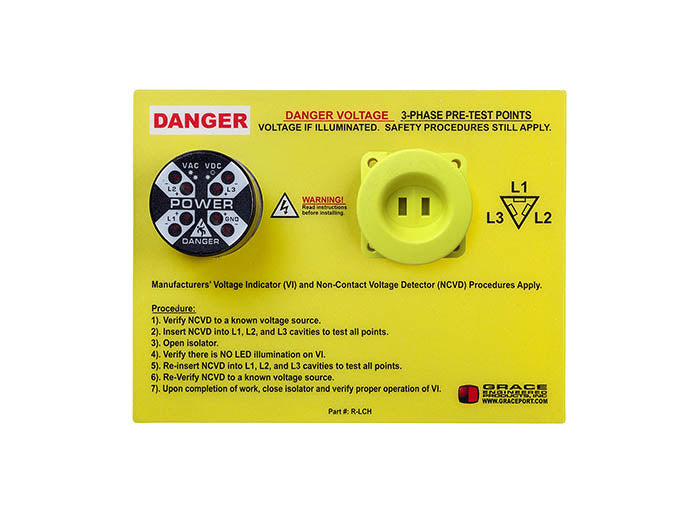 R3KWLCH Voltage Indicator and NonContact Portal Horizontal Combo