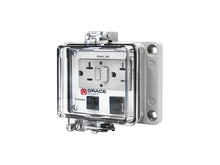 P-R2-K3RF20-F2 |  Ethernet Panel Interface Connector