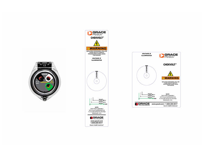 Check Volt Box Single-phase ChekVolt for verify presence and absence of voltage ...