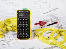 Non-conductive, 18 pt temperature monitoring and alarming devices that identifies potential hot spots and enables users to predict failures in electrical connections.