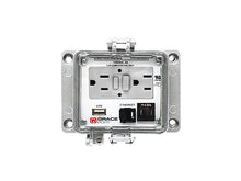 P-P11R2-K4RF3 |  USB Ethernet Panel Interface Connector