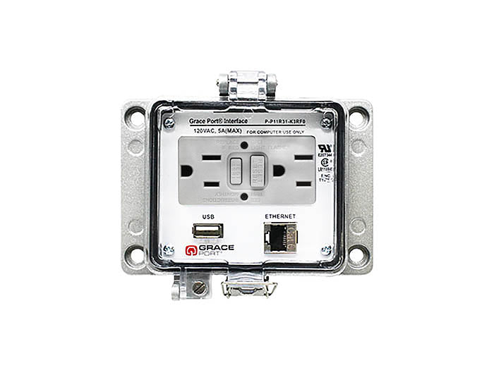 P-P11R31-K3RF0 | USB Ethernet Panel Interface Connector – Grace