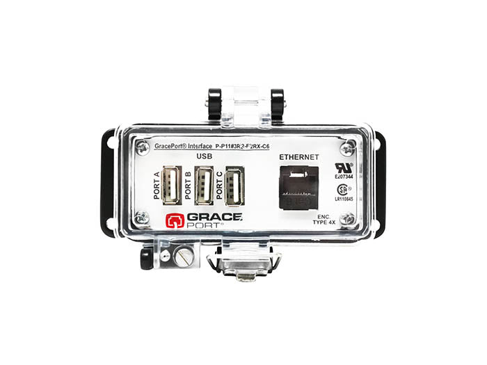 P-P11#3R2-F2RX-C6 | USB Ethernet Panel Interface Connector – Grace  Technologies, Inc.