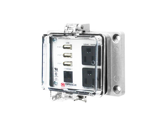 P-P11#3R2-K3RR0 | USB Ethernet Panel Interface Connector – Grace ...