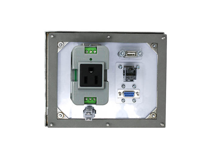 P-P22Q9R2-JB7RF3 | Stainless Steel Low Profile Panel Interface Connect ...