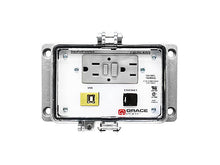 P-Q51R62-M3RF0 |  USB Ethernet Panel Interface Connector