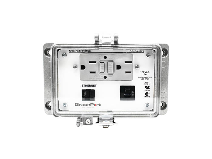 P-R62-M4RF3 | Ethernet Panel Interface Connector – Grace