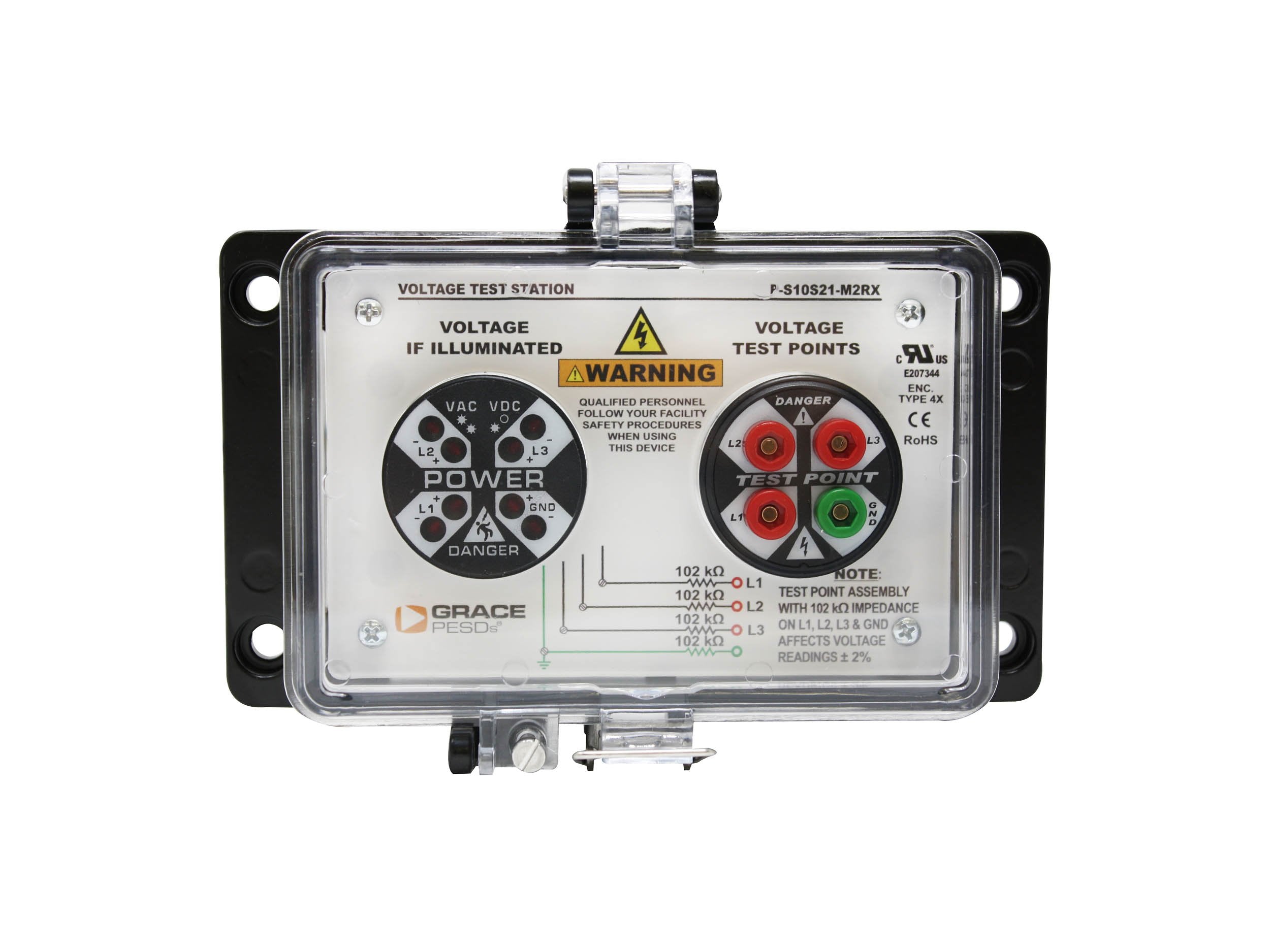 P-S10S21-M2RX | Voltage Test Station – Grace Technologies, Inc.