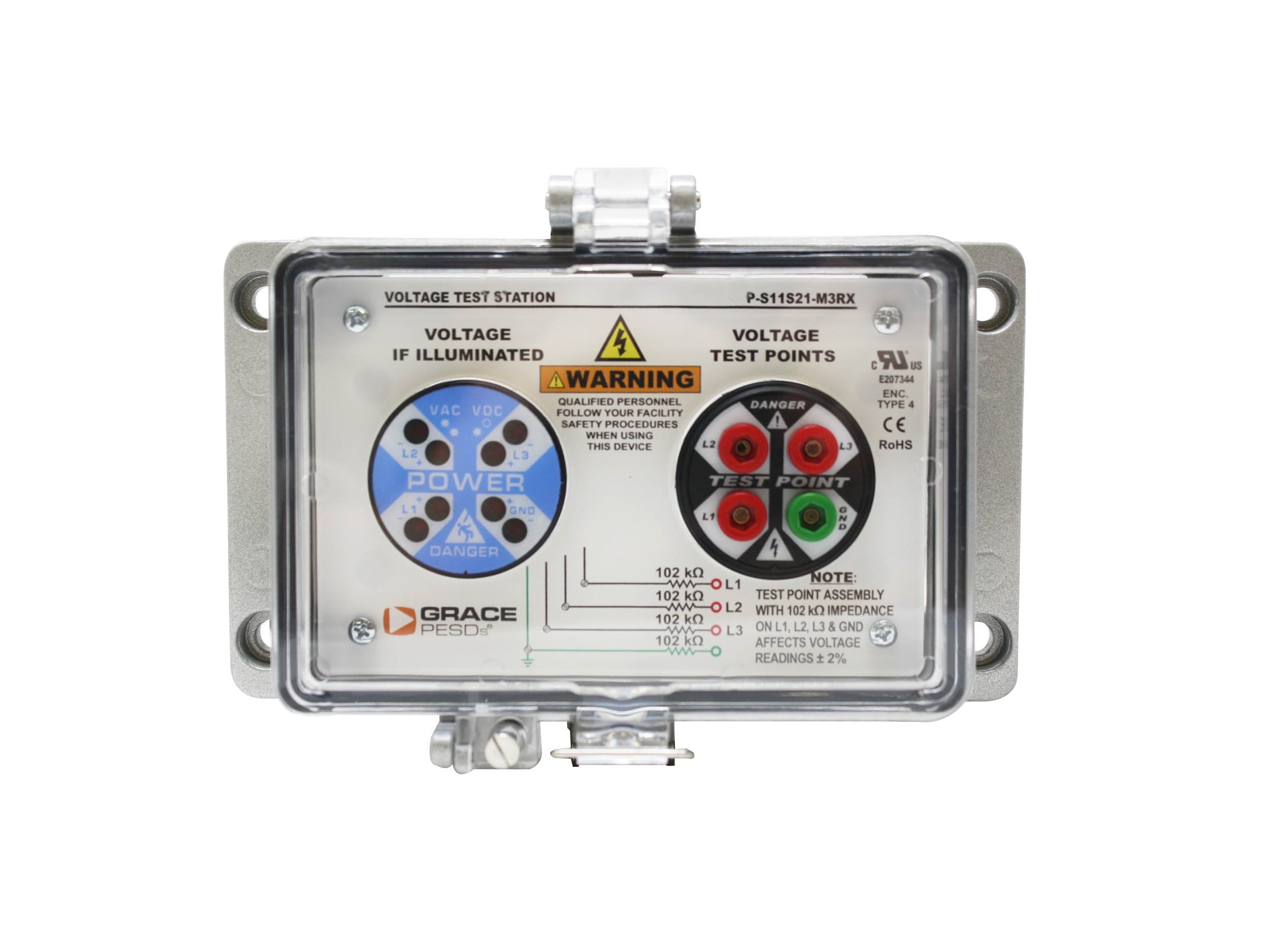 P-S11S21-M3RX | Voltage Test Station – Grace Technologies, Inc.